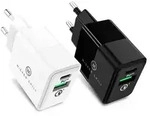 Wicked Chili 2x 20W Ladeger&auml;t Netzteil Quick Charge 3 + USB C PD 3.0