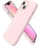iPhone 13 Silikon Case H&uuml;lle Schutz Fl&uuml;ssig 6,1 Zoll Grau