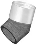 Helios Ventilatoren Bogen 45Grad IP-B 125/45