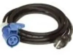 Caravan Adapterleitung mit Stecker und Kupplung - 3-polig - Nennstrom 230 V -