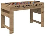 vidaXL Tischfu&szlig;balltisch Artisan-Eiche 125 x 60,5 x 80 cm