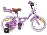 vidaXL Kinderfahrrad 16 Zoll f&uuml;r 4-6 Jahre alt Lila