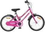 vidaXL Kinderfahrrad 18 Zoll f&uuml;r 5-7 Jahre alt Pink Schwarz