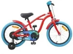 vidaXL Kinderfahrrad 16 Zoll f&uuml;r 4-6 Jahre alt Rot