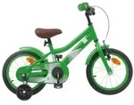 vidaXL Kinderfahrrad 16 Zoll f&uuml;r 4-6 Jahre alt Gr&uuml;n