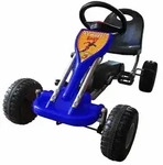 vidaXL Pedal-Gokart Blau
