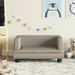 vidaXL Kindersofa Cappuccino-Braun 60x40x30 cm Kunstleder