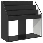 vidaXL Kinderregal Schwarz 72,5 x 29,5 x 69 cm Holzwerkstoff
