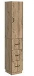 vidaXL Schrankset 2 pcs Artisan-Eiche 33 x 34,5 x 87 cm Holzwerkstoff