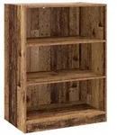 vidaXL Kleiderschrank mit Regal Altholz 77 x 48 x 102 cm PB