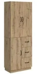 vidaXL Schrankset 2 Stk. Artisan-Eiche Holzwerkstoff