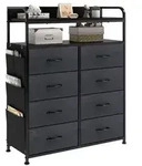 Kommode mit Schubladen, Kommoden & Sideboards mit 8 Stoffschubladen,...