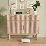Sideboard Buffetschrank 100x35x80cm mit T&uuml;r und 2 Schubladen