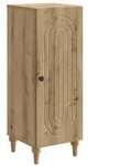 vidaXL Sideboard Artisan-Eiche 33 x 34,5 x 90 cm Holzwerkstoff