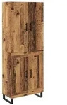 vidaXL Highboard 2 pcs Altholz 69,5 x 34 x 180 cm
