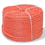 vidaXL Polypropylenseil 14 mm 100 m Orange