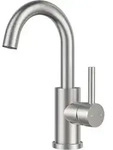 Wasserhahn Edelstahl 360 drehbar Auslaufh&ouml;he 175mm Edelstahl