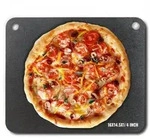 "VEVOR Pizzastahl, 16" x 14,5" x 1/4" Pizzastahlplatte f&uuml;r den Ofen, vorgew&uuml;rzter