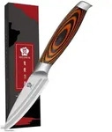 Sch&auml;lmesser 9,2cm Edelstahl mit Pakkawood Griff, deutsche Klinge