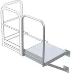 Erweiterungspodest BxT 500x860mm G.50kg VA Fl&auml;chenlast 3,5kN/m2 Einzellast1,5 kN
