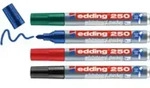 EDDING 250 Whiteboard-Marker farbsortiert 1.5 - 3.0 mm 4 St.