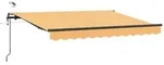 vidaXL Markisenstoff Sand 450 x 350 cm Polyester