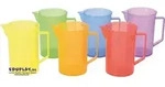 EDUPLAY 120576 Transparente Messbecher, 300 ml, transparent, 6-teilig (1 Set)