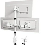 Monitor Halterung 3 Monitore f&uuml;r 13-32 Zoll Schwenkbar Neigbar Height