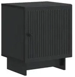 vidaXL Nachttisch Schwarz 43 x 34,5 x 50 cm Holzwerkstoff