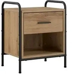 vidaXL Nachttisch Artisan-Eiche 40 x 30 x 50 cm Holzwerkstoff