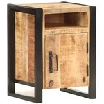 vidaXL Nachttisch 40x35x55 cm Massivholz Mango