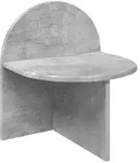 vidaXL Nachttisch Betongrau 40 x 35,5 x 45,5 cm Holzwerkstoff