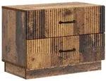 vidaXL Nachttisch Altholz 62 x 34,5 x 44,5 cm Holzwerkstoff