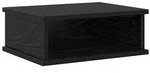 vidaXL Nachttisch Schwarz Eichen-Optik 40 x 31 x 15 cm Holzwerkstoff