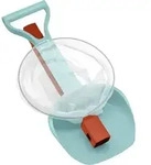 SCHILDKR&Ouml;T 2in1 Beachtoy-Set, rot / blau