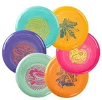 Wham-O Frisbee Go 6er Pack Flugscheibe ab 5 Jahren, 22.86 cm - 70g