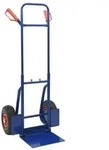 vidaXL Erweiterbarer Handwagen Blau und Rot 49,5 x 53 x 114 cm Stahl