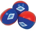 SCHILDKR&Ouml;T Jonglierb&auml;lle, 3er Set, rot / blau