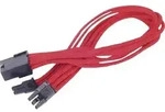 Silverstone Strom Anschlusskabel Rot
