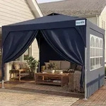Quictent Faltpavillon 3x3m wasserdicht | Partyzelt, Gartenpavillon, mit