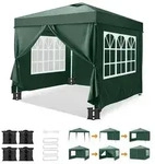 Bonnlo Pop-up Pavillon, Faltpavillon 3x3m, H&ouml;henverstellbar, Wasserdicht...