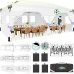 COBIZI Faltpavillon 3x6 Pavillon wasserdicht Winterfest, Pop Up Pavillon...