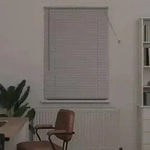 vidaXL Balkenjalousien Silber 130 x 90 cm Aluminium