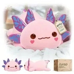 Mewaii S&uuml;&szlig;es Axolotl Pl&uuml;schtier 33CM Kawaii Pl&uuml;schkissen, Axolotl...