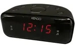 Kendo Alarm Clock 24EXSW Schwarz FM Radiowecker - Dimmbares