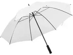 vidaXL Regenschirm Wei&szlig; 130 cm