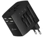XLayer 219632, Indoor, AC, 2,4 A, Schwarz