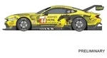"Ford Mustang GT3 "Ford Performance, No.44""