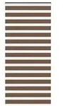 vidaXL Zebrarollo Braun 105x200 cm Stoffbreite 100,9 cm Polyester