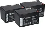 Kompatibler Akku E Roller E Scooter Quad E Bike 36V 3x 12LCP-12 12V-13Ah AGM QB
